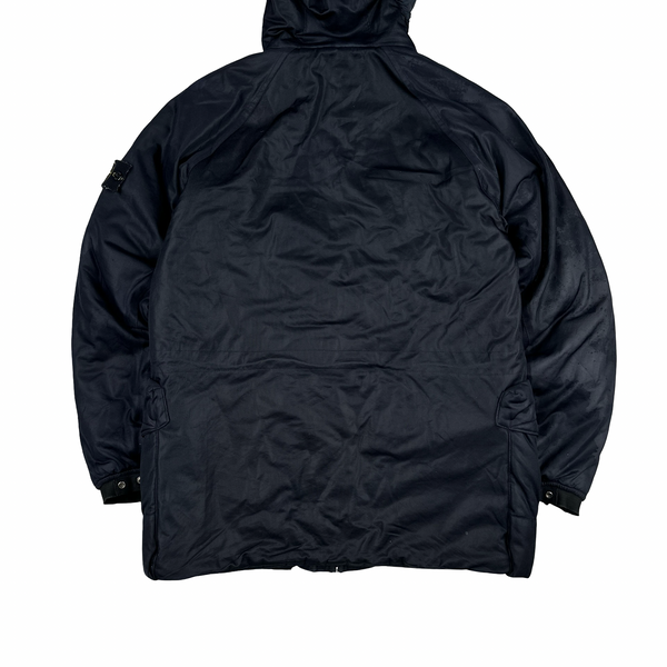 Stone Island Navy Multipocket Sniper Field Jacket - Large