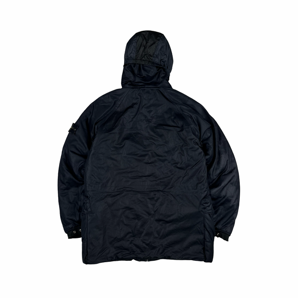 Stone Island Navy Multipocket Sniper Field Jacket - Large