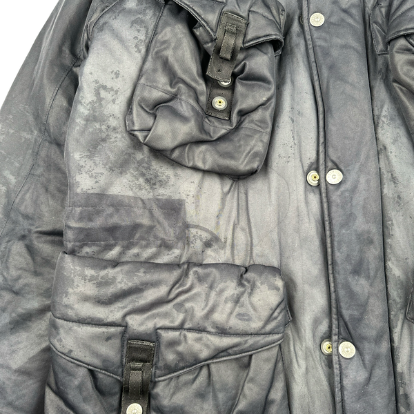 Stone Island Navy Multipocket Sniper Field Jacket - Large