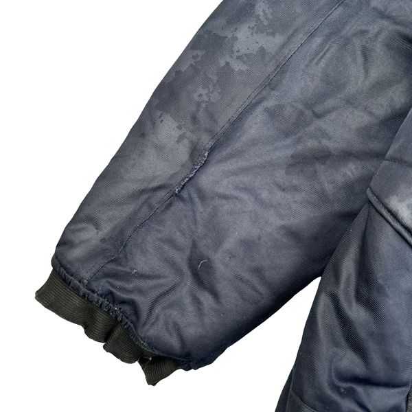 Stone Island Navy Multipocket Sniper Field Jacket - Large