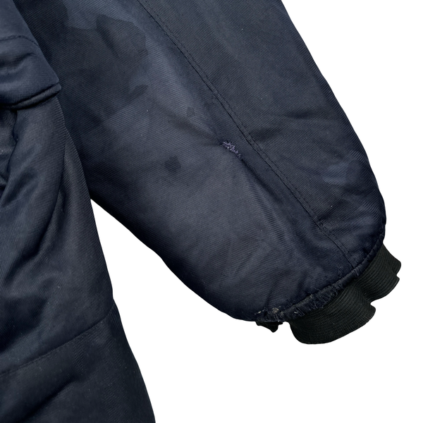 Stone Island Navy Multipocket Sniper Field Jacket - Large