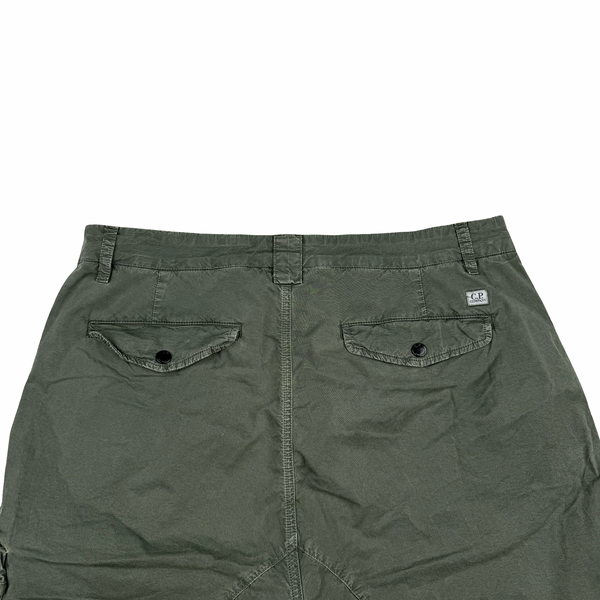 CP Company Sage Green Lens Viewer Cargo Shorts - Medium