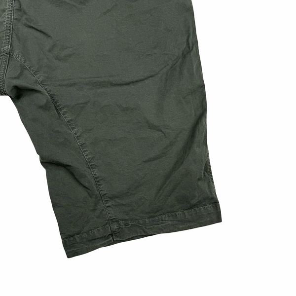 CP Company Sage Green Lens Viewer Cargo Shorts - Medium