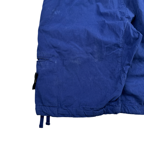 Stone Island 2012 Blue Cotton Cargo Shorts - 30"