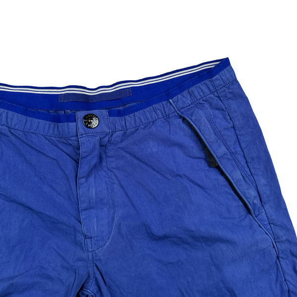 Stone Island 2012 Blue Cotton Cargo Shorts - 30"
