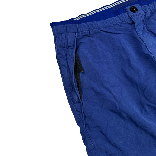 Stone Island 2012 Blue Cotton Cargo Shorts - 30"