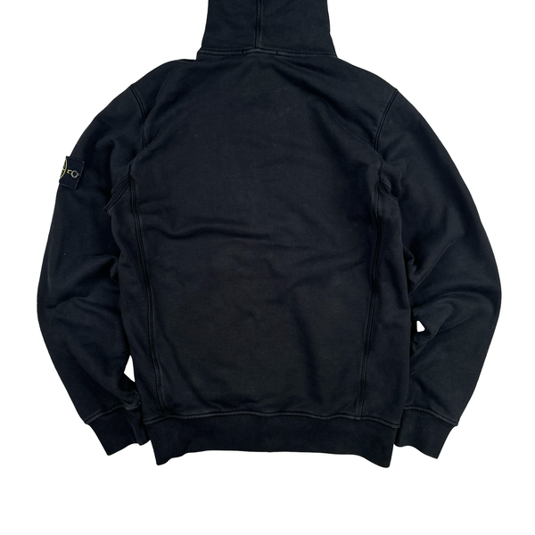 Stone Island 2019 Black Pullover Hoodie - Medium