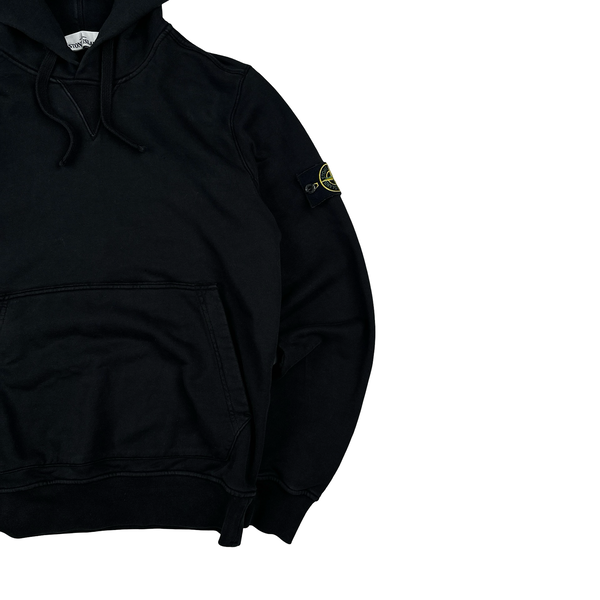 Stone Island 2019 Black Pullover Hoodie - Medium