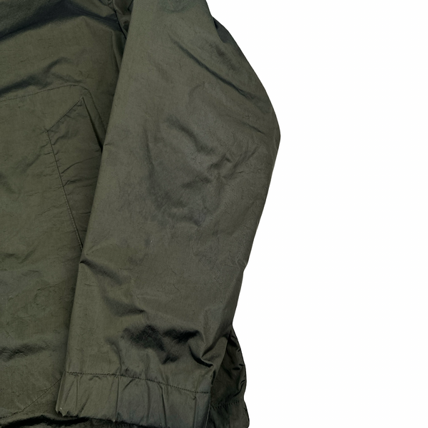 Stone Island 2007 Khaki Nylon Metal Hooded Jacket - XL