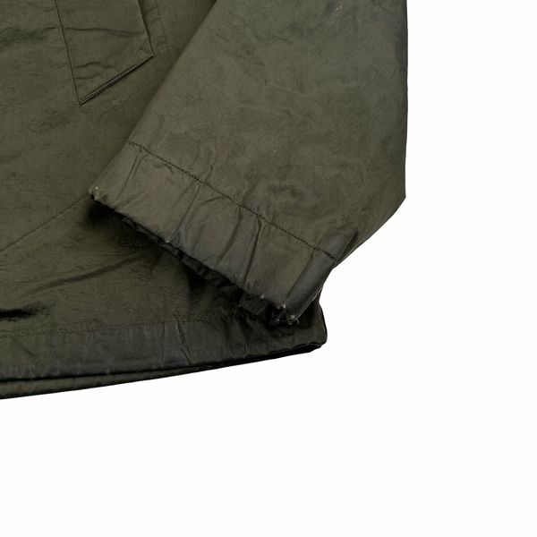 Stone Island 2007 Khaki Nylon Metal Hooded Jacket - XL