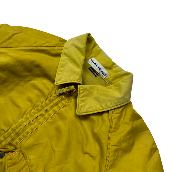 Stone Island Vintage 2000 Fleece Lined Nylon Jacket - Small