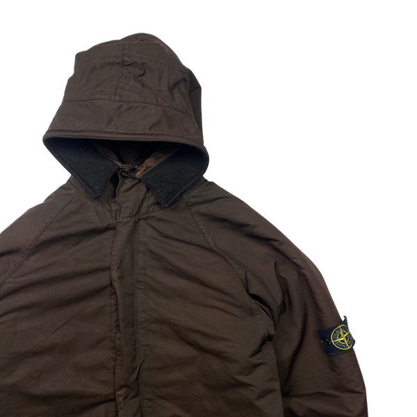 Stone Island 2005 Brown David TC Dutch Rope Jacket - Large