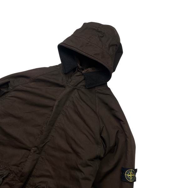 Stone Island 2005 Brown David TC Dutch Rope Jacket - Large