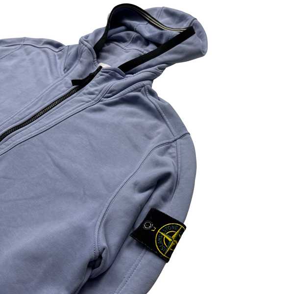 Stone Island 2019 Lavender Purple Pullover Hooded Jumper - Medium
