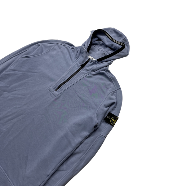 Stone Island 2019 Lavender Purple Pullover Hooded Jumper - Medium
