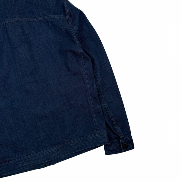Stone Island 2013 Super Italian Selvedge Denim Cotton Indigo Jacket - Small