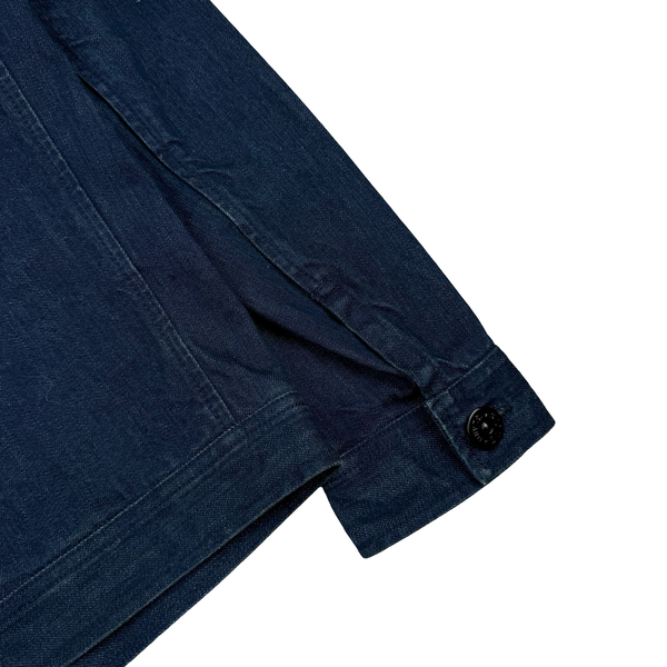 Stone Island 2013 Super Italian Selvedge Denim Cotton Indigo Jacket - Small