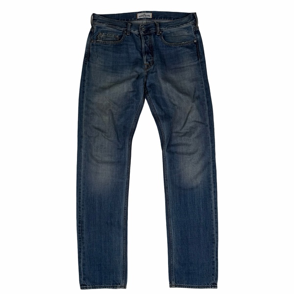 Stone Island 2013 Blue Denim RE-T Fit Jeans - 32" (Medium)