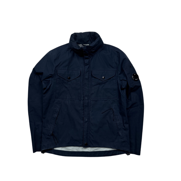 CP Company Navy T Mack Waterproof Jacket Medium Mat s Island