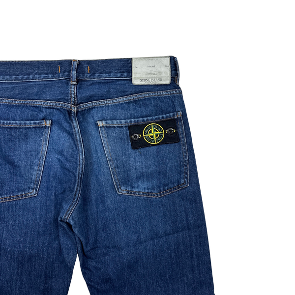 Stone Island 2010 Blue Denim Regular Fit - 32"