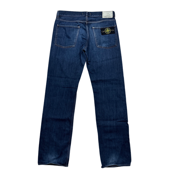 Stone Island 2010 Blue Denim Regular Fit - 32"