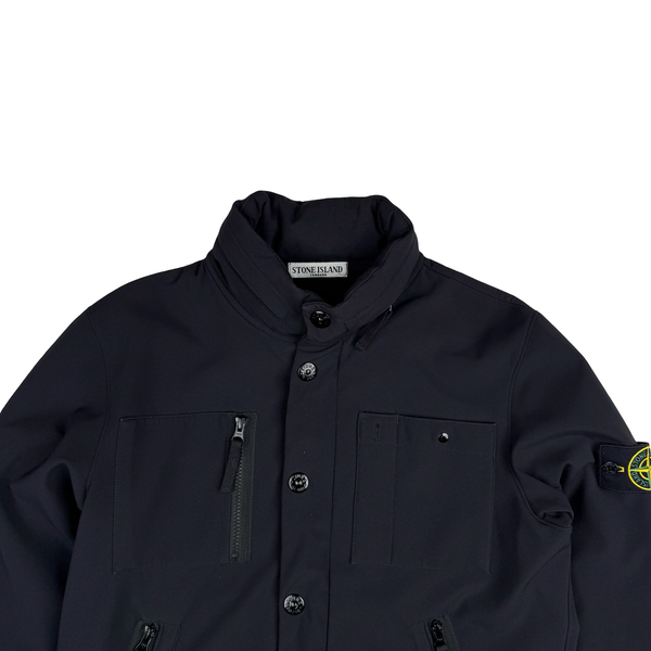 Stone Island 2011 Black Soft Shell R Jacket - Medium