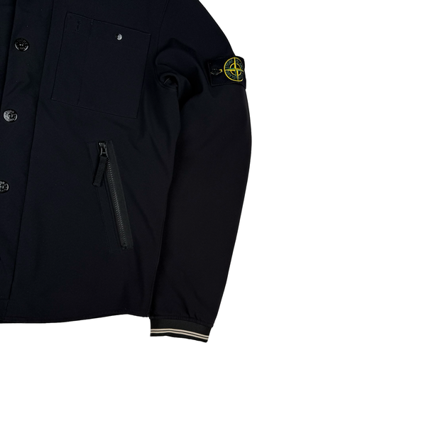 Stone Island 2011 Black Soft Shell R Jacket - Medium