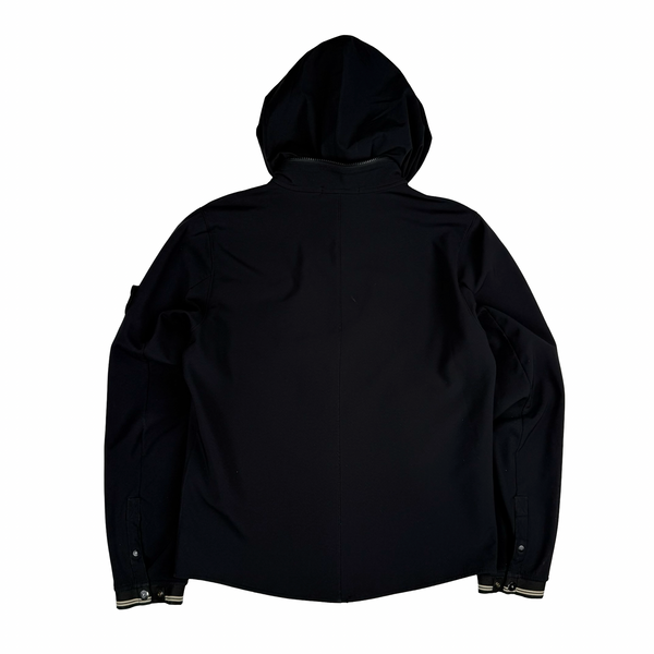 Stone Island 2011 Black Soft Shell R Jacket - Medium