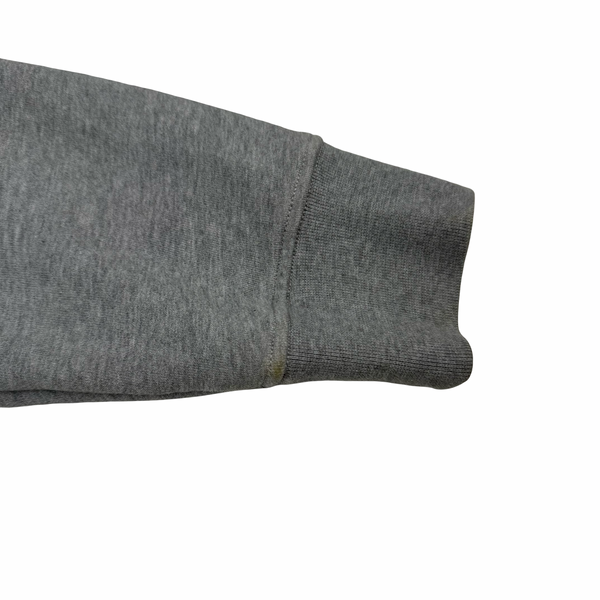 Stone Island 2022 Grey Cotton Pullover Hoodie - Large