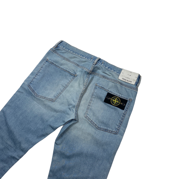 Stone Island 2011 Skinny Fit Light Wash Denim Jeans - 36"