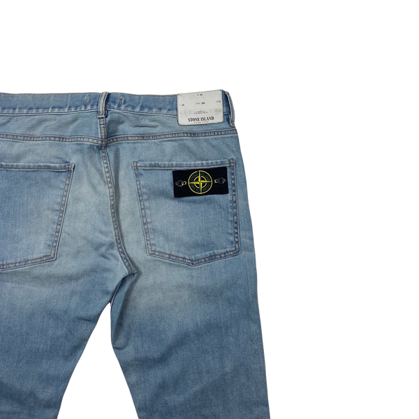 Stone Island 2011 Skinny Fit Light Wash Denim Jeans - 36"