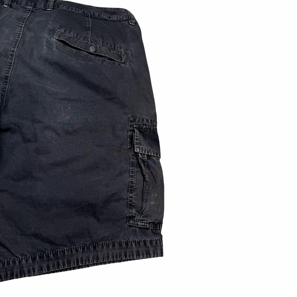 Stone Island  Grey Slim Fit  Cotton Cargo Shorts - 34"