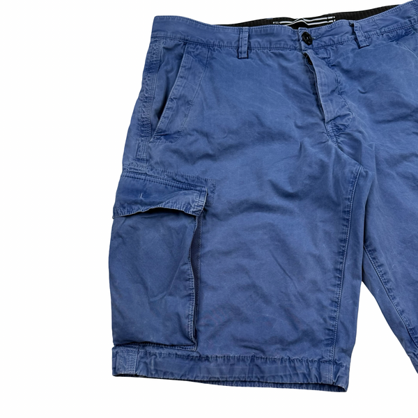 Stone Island 2013 Blue Cargo Shorts - 34"