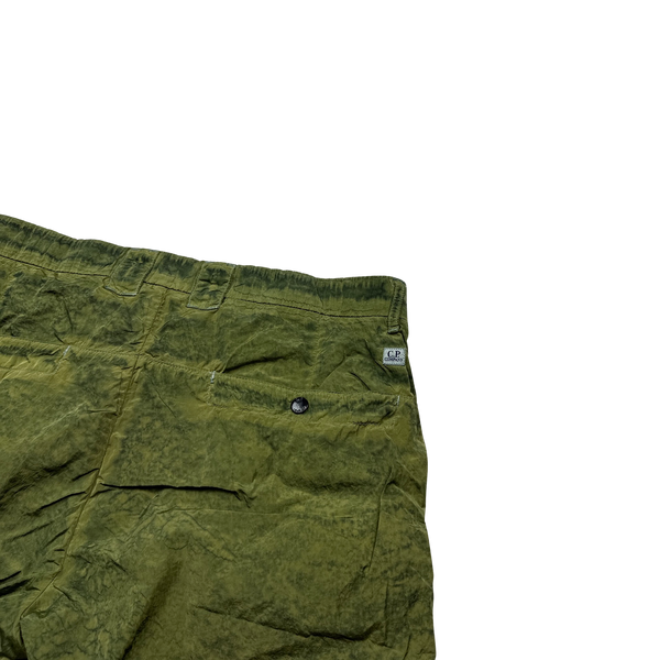 CP Company Acid Wash Nylon Cargo Shorts - 32"