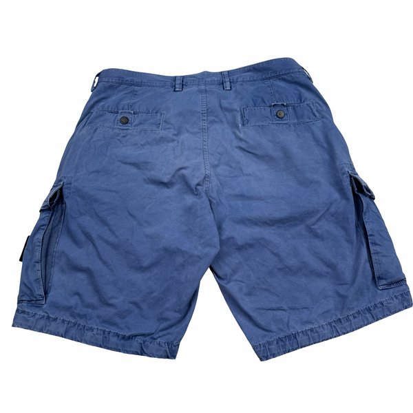Stone Island 2013 Blue Cargo Shorts - 34"