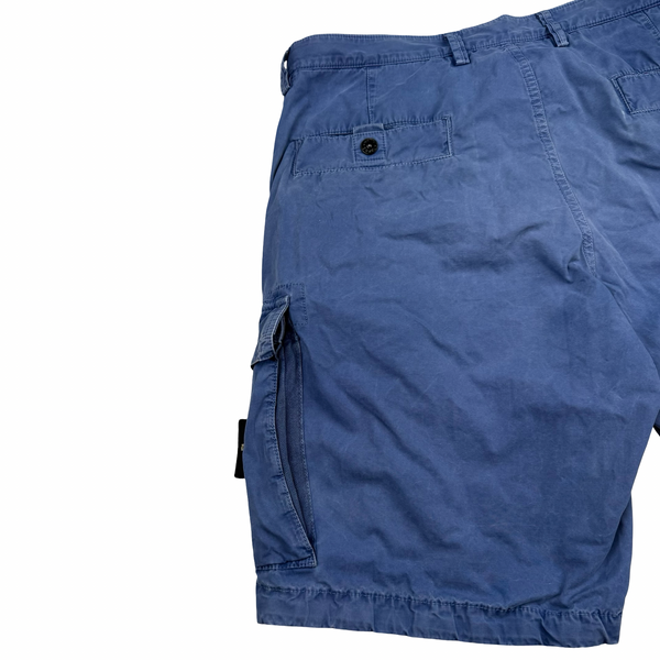 Stone Island 2013 Blue Cargo Shorts - 34"