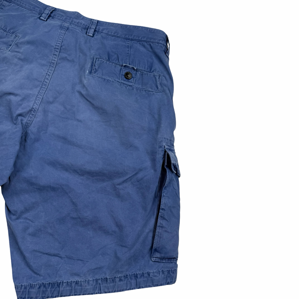 Stone Island 2013 Blue Cargo Shorts - 34"