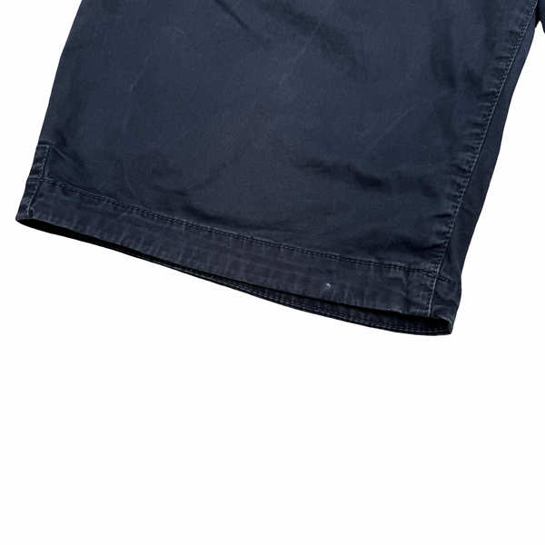 Stone Island 2019 Navy Slim Fit Cargo Shorts - 33"