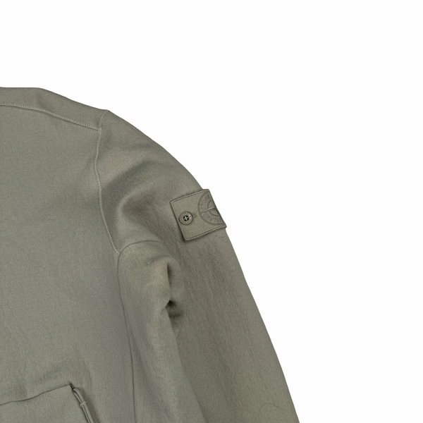 Stone Island 2018 Beige Wool Ghost Crewneck - Large