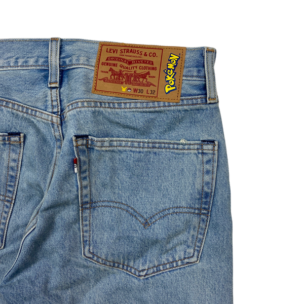 Levi's X Pokémon Blue Pikachu 551 Jeans - 30"