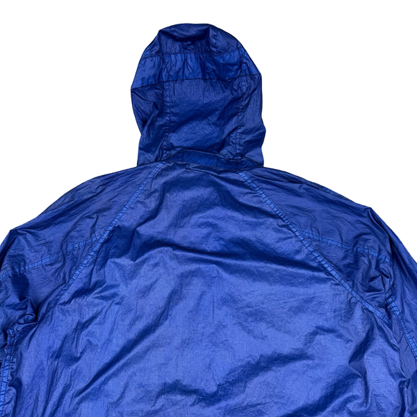 Stone Island Blue Special Process Lamy Light Weight Parka - Large