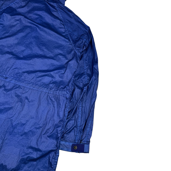 Stone Island Blue Special Process Lamy Light Weight Parka - Large
