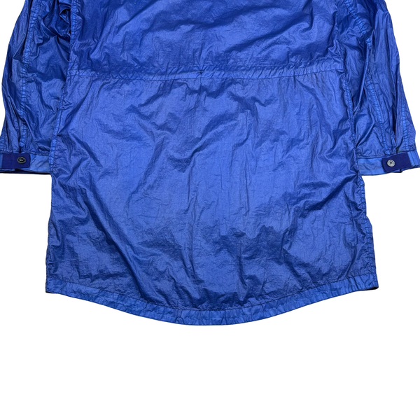 Stone Island Blue Special Process Lamy Light Weight Parka - Large