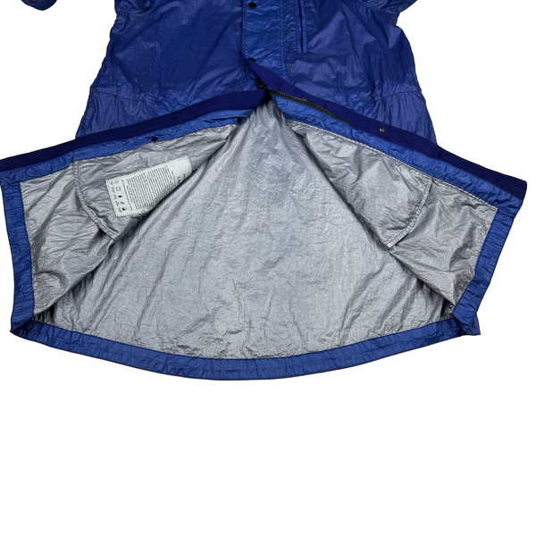 Stone Island Blue Special Process Lamy Light Weight Parka - Large