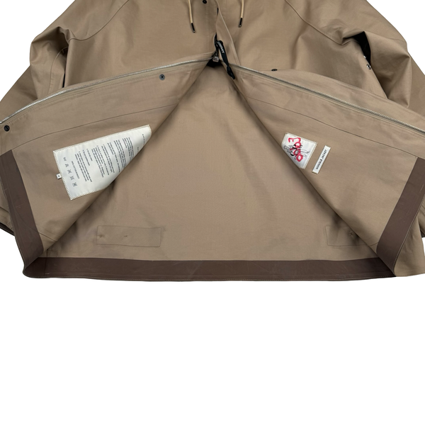 CP Company Beige Mackintosh Goggle Jacket -Medium