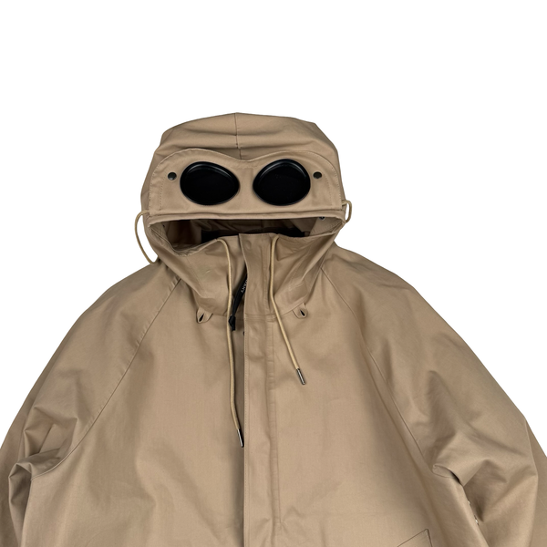 CP Company Beige Mackintosh Goggle Jacket -Medium