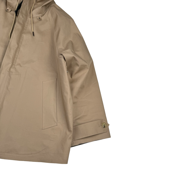 CP Company Beige Mackintosh Goggle Jacket -Medium