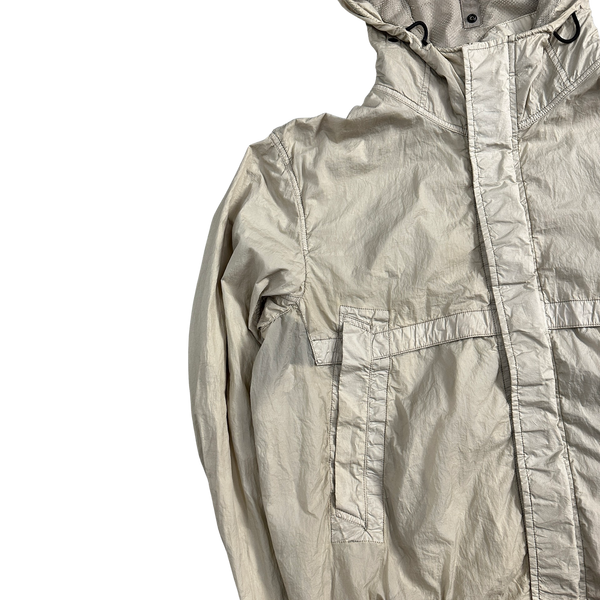 Stone Island Beige Membrana TC Hooded Jacket - XL – Mat