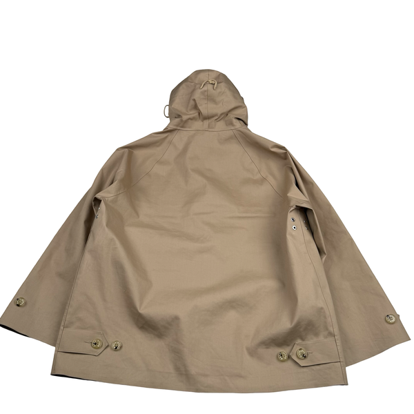 CP Company Beige Mackintosh Goggle Jacket -Medium