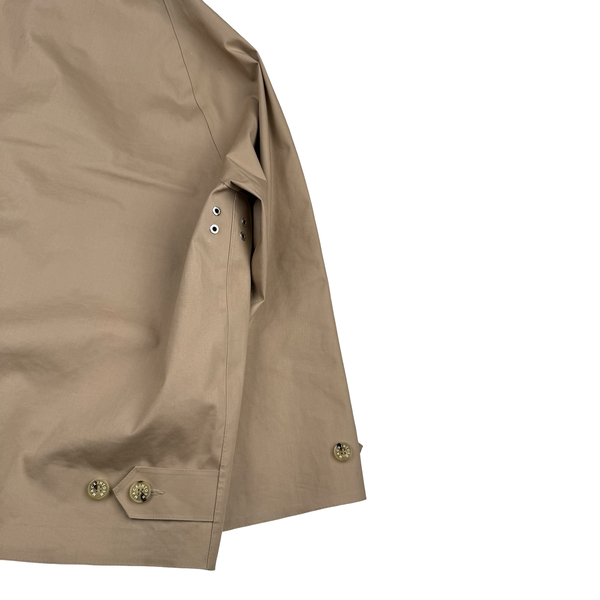 CP Company Beige Mackintosh Goggle Jacket -Medium